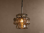 Ghiaccio Hooked Glass Pendant Light