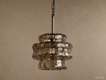 Ghiaccio Hooked Glass Pendant Light
