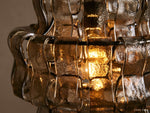 Ghiaccio Hooked Glass Pendant Light