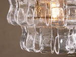 Ghiaccio Hooked Glass Pendant Light