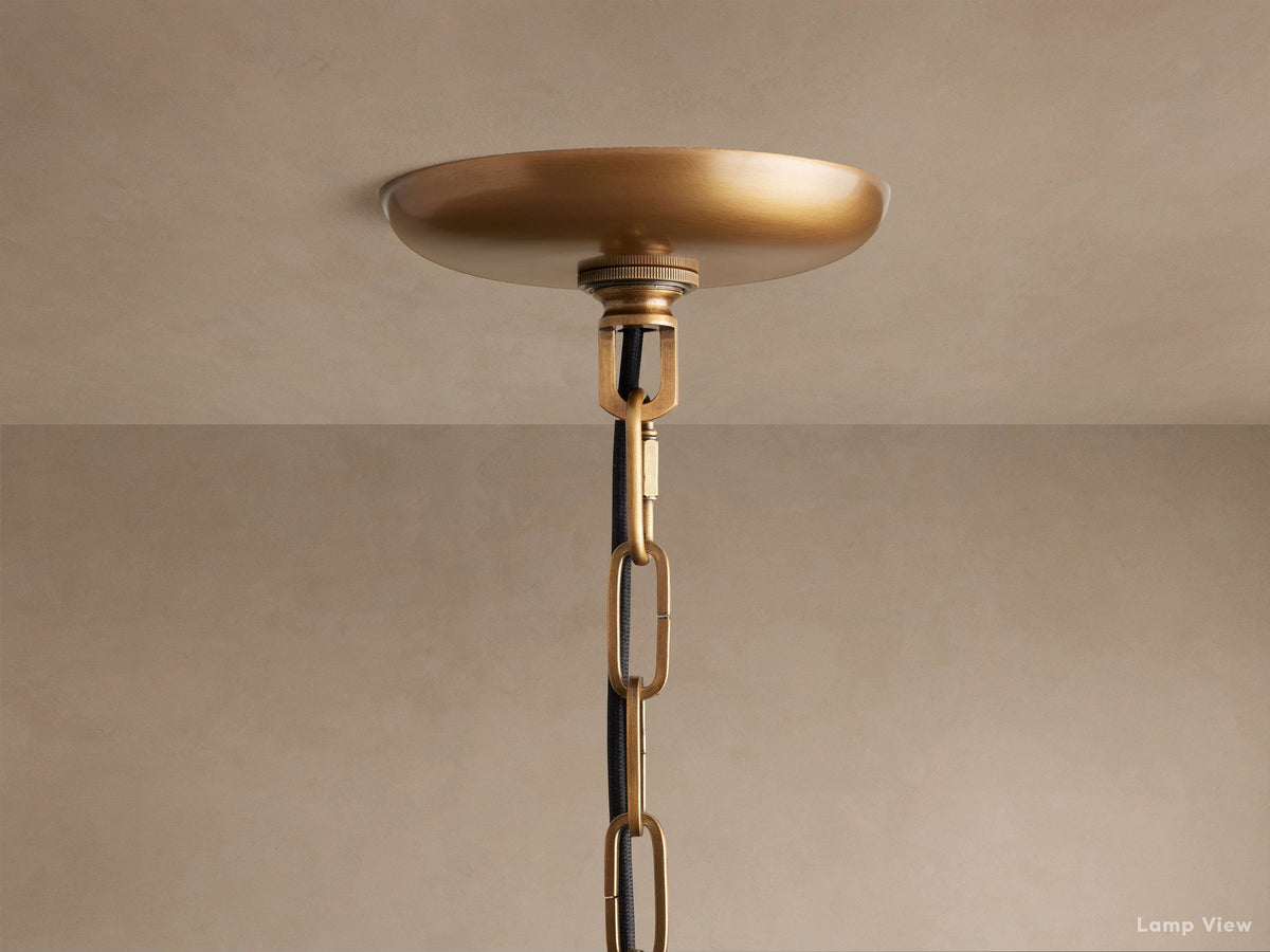 Ghiaccio Hooked Glass Pendant Light