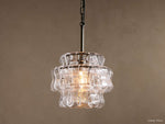 Ghiaccio Hooked Glass Pendant Light