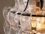 Ghiaccio Hooked Glass Pendant Light