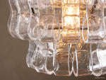 Ghiaccio Hooked Glass Pendant Light