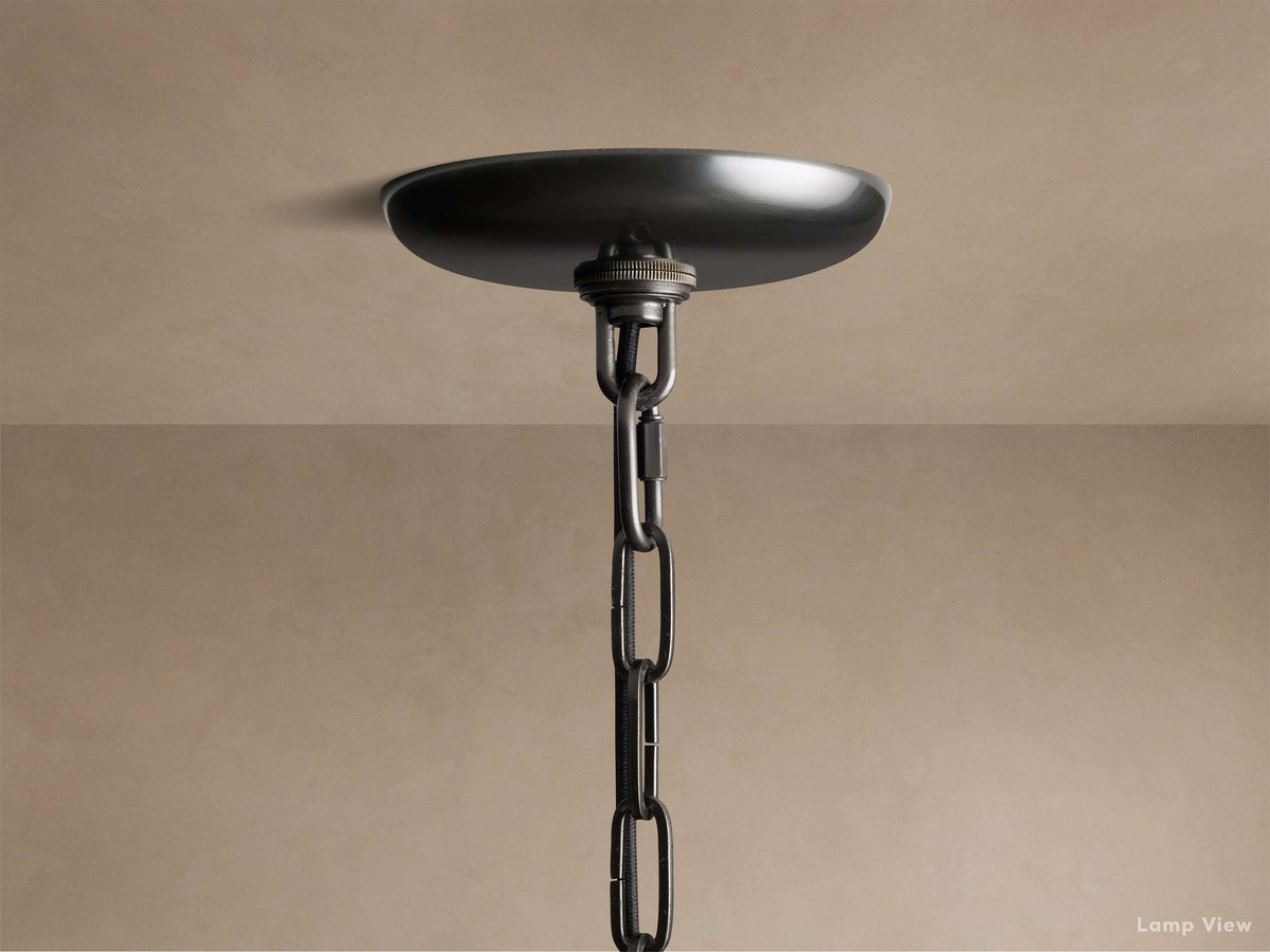 Ghiaccio Hooked Glass Pendant Light