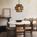 Ghiaccio Hooked Glass Pendant Light
