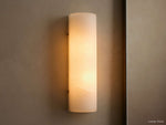 Chayla Subtle Alabaster Wall Sconce