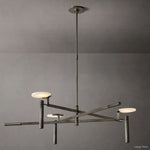 Maderno Clouded Alabaster Round Chandelier 45"