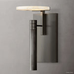 Maderno Clouded Alabaster Dome Wall Sconce