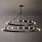 Vitoria Two-Tier Round Chandelier 48"