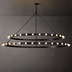 Vitoria Two-Tier Round Chandelier 72"