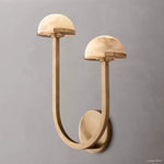 Perael Modular Dome Double Wall Sconce