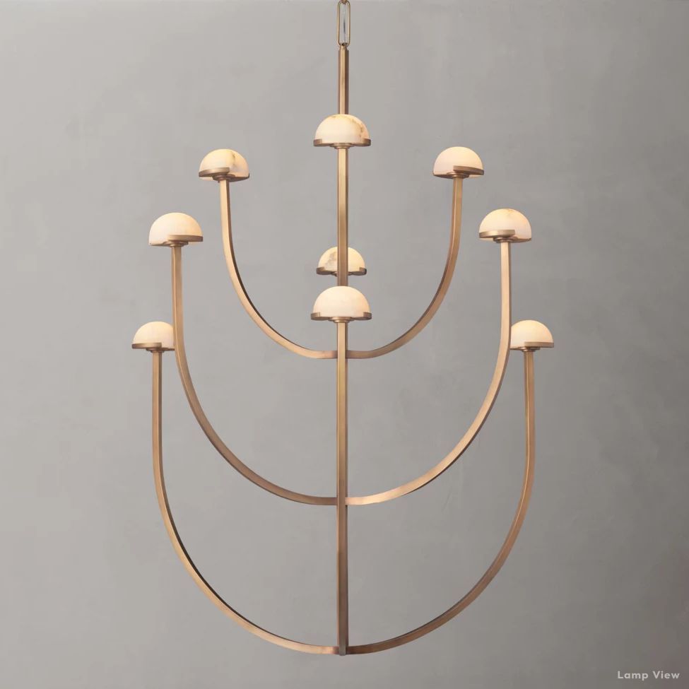 Perael Modular Dome Round Chandelier 40"