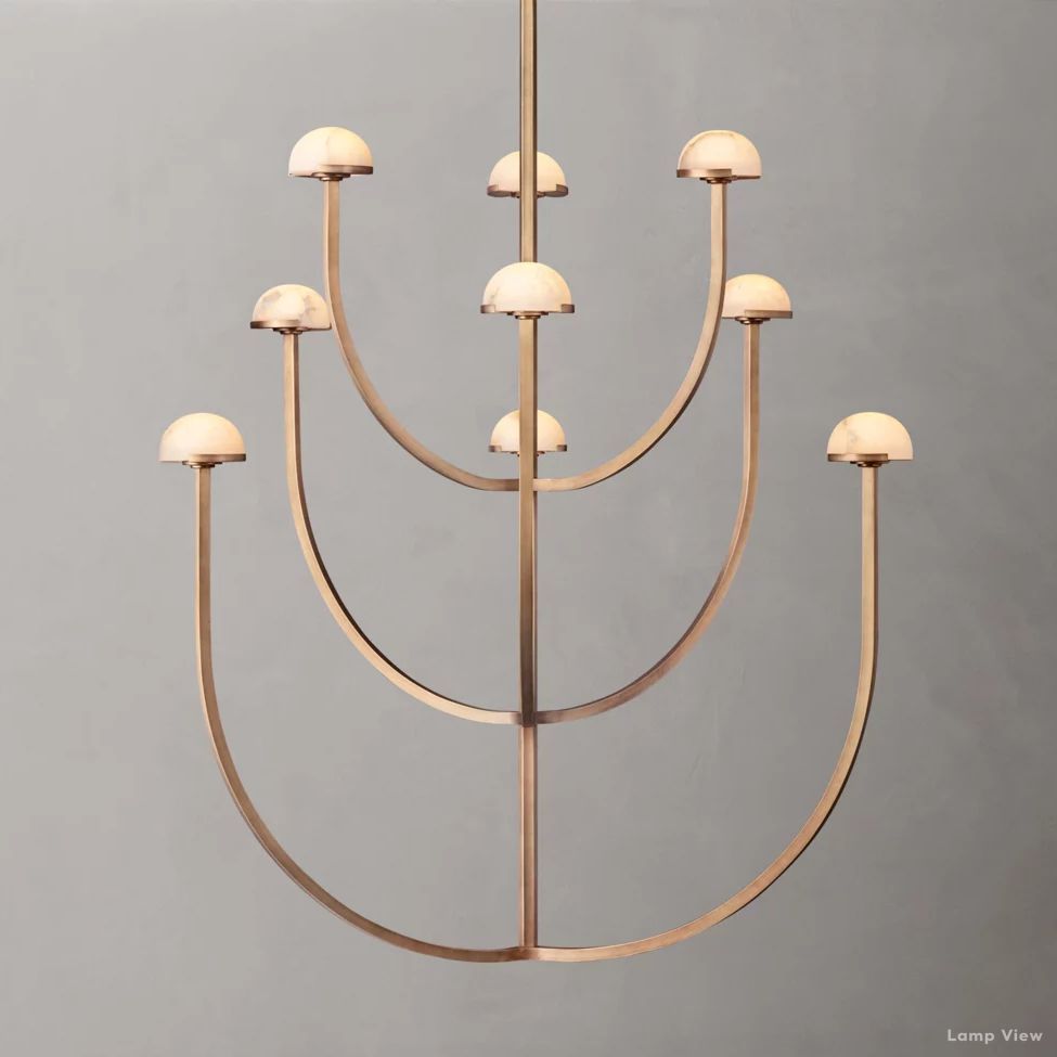 Perael Modular Dome Round Chandelier 40"