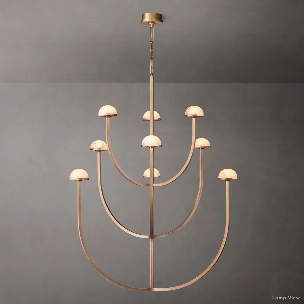 Perael Modular Dome Round Chandelier 40"