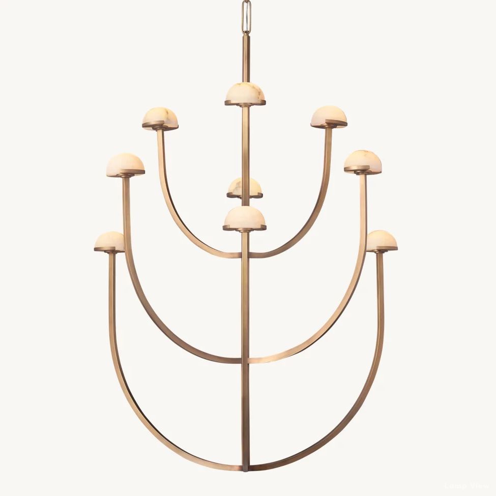 Perael Modular Dome Round Chandelier 40"