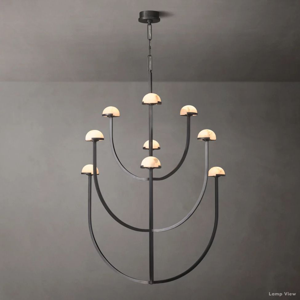 Perael Modular Dome Round Chandelier 40"