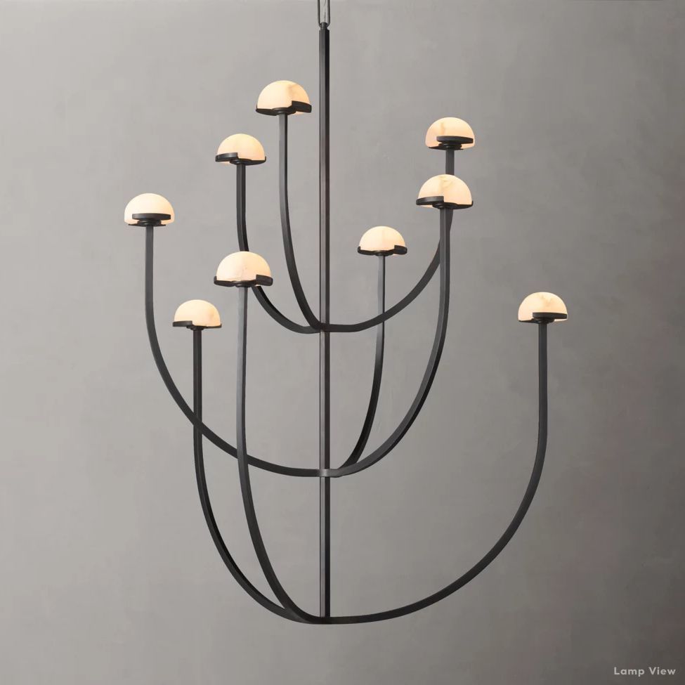 Perael Modular Dome Round Chandelier 40"