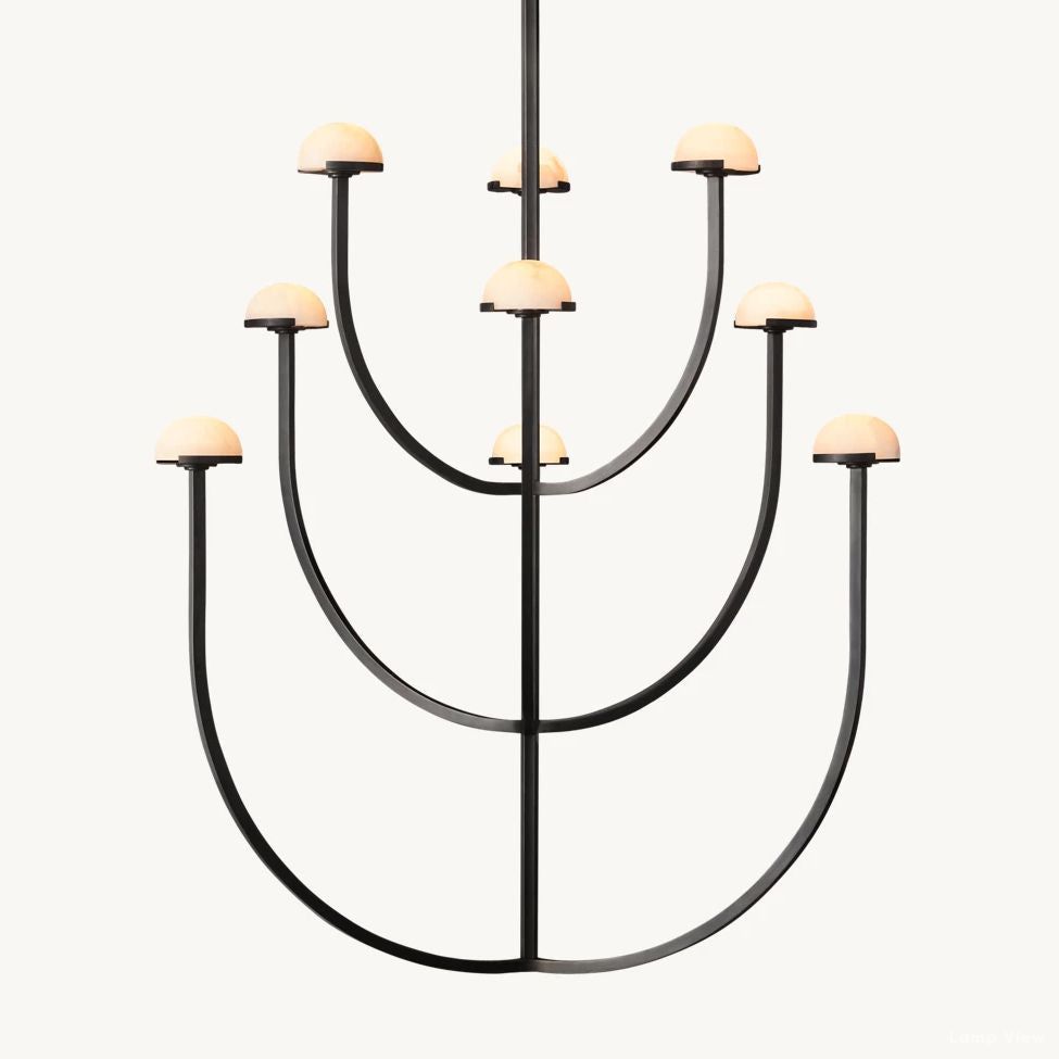 Perael Modular Dome Round Chandelier 40"