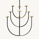Perael Modular Dome Round Chandelier 40"
