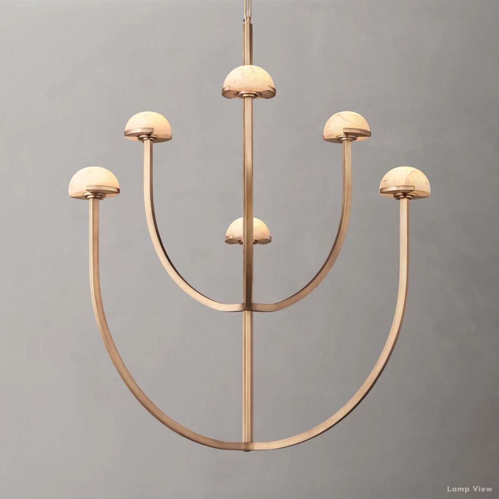 Perael Modular Dome Round Chandelier 32"