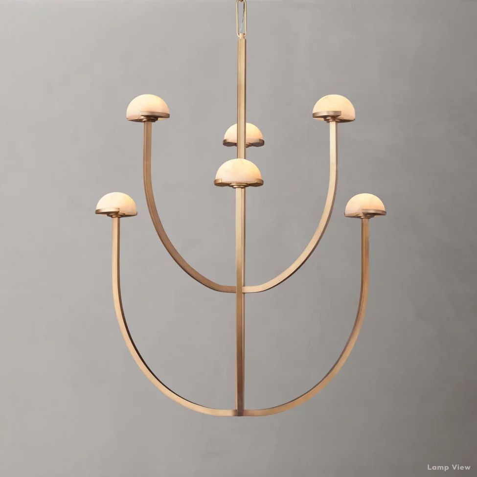 Perael Modular Dome Round Chandelier 32"