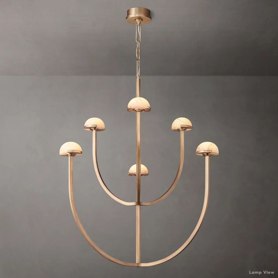 Perael Modular Dome Round Chandelier 32"