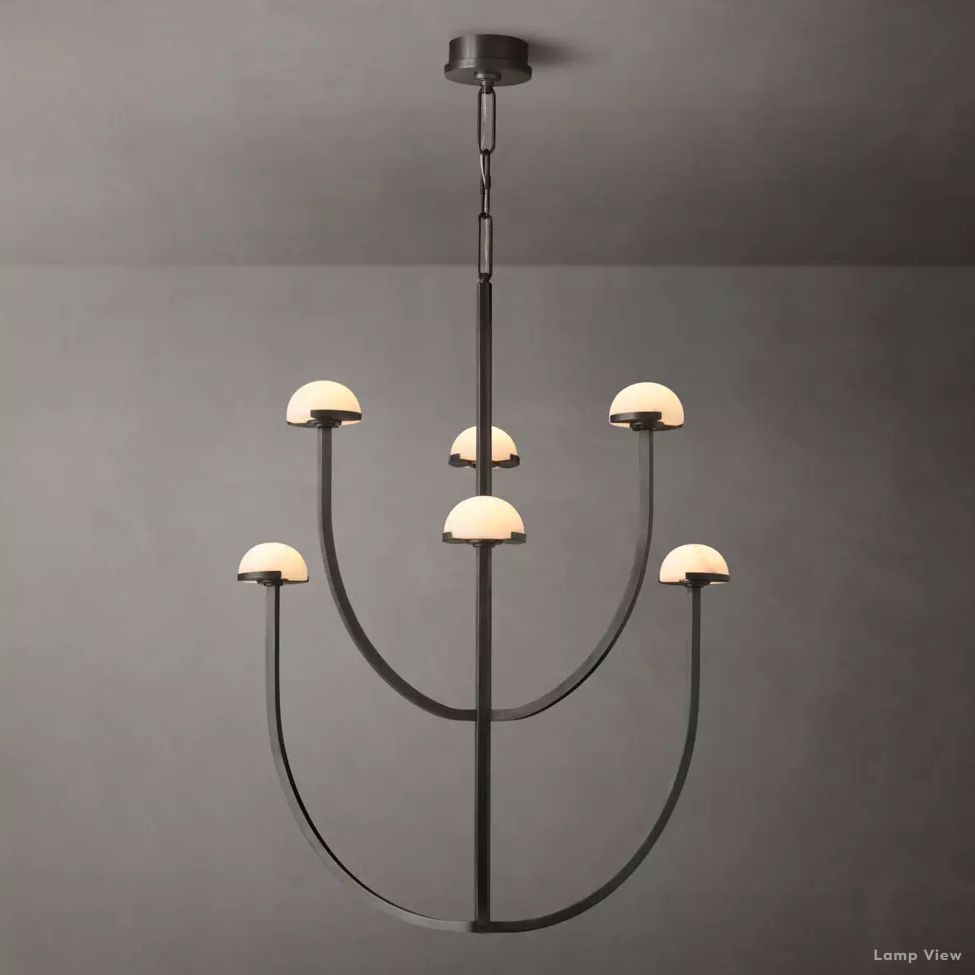 Perael Modular Dome Round Chandelier 32"