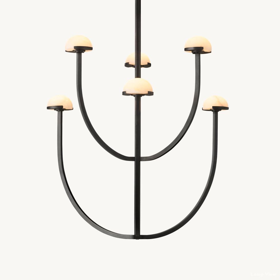 Perael Modular Dome Round Chandelier 32"