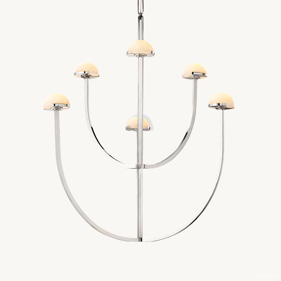 Perael Modular Dome Round Chandelier 32"