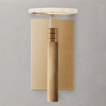 Maderno Clouded Alabaster Dome Wall Sconce