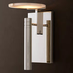 Maderno Clouded Alabaster Dome Wall Sconce