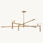 Maderno Clouded Alabaster Round Chandelier 60"