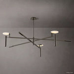 Maderno Clouded Alabaster Round Chandelier 60"