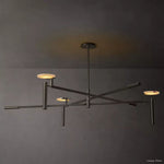 Maderno Clouded Alabaster Round Chandelier 60"