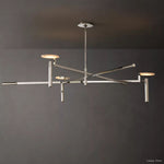 Maderno Clouded Alabaster Round Chandelier 60"