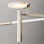 Maderno Clouded Alabaster Round Chandelier 60"