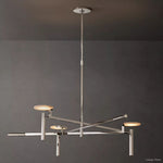 Maderno Clouded Alabaster Round Chandelier 45"