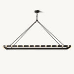 Vitoria Globe Border Linear Chandelier 72"