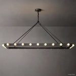 Vitoria Globe Border Linear Chandelier 54"