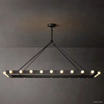Vitoria Globe Border Linear Chandelier 54"