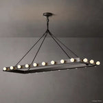 Vitoria Globe Border Linear Chandelier 54"