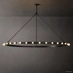 Vitoria Globe Border Round Chandelier 72"