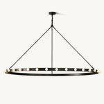 Vitoria Globe Border Round Chandelier 72"