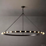 Vitoria Globe Border Round Chandelier 60"
