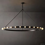 Vitoria Globe Border Round Chandelier 60"