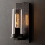 Ondra Charred Metal Wall Sconce