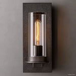 Ondra Charred Metal Wall Sconce