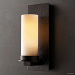 Ondra Charred Metal Wall Sconce
