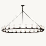 Ondra Round Chandelier 72"